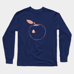 Apple (dark background) Long Sleeve T-Shirt